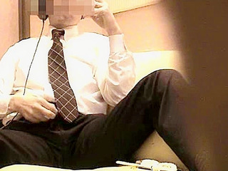 Japanese twink with hard nipple fucks XXX toy in Tokyo