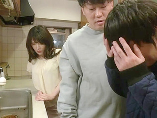 Steamy MILF from Tokyo increases her stud's excitement with hot threesome in Nippon hotel room