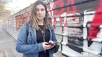 PutaLocura - Torbe seduces horny Latina Ana Bad on the street and fucks her